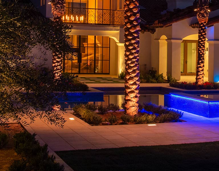 Ground lighting using HP-48 Paver Light