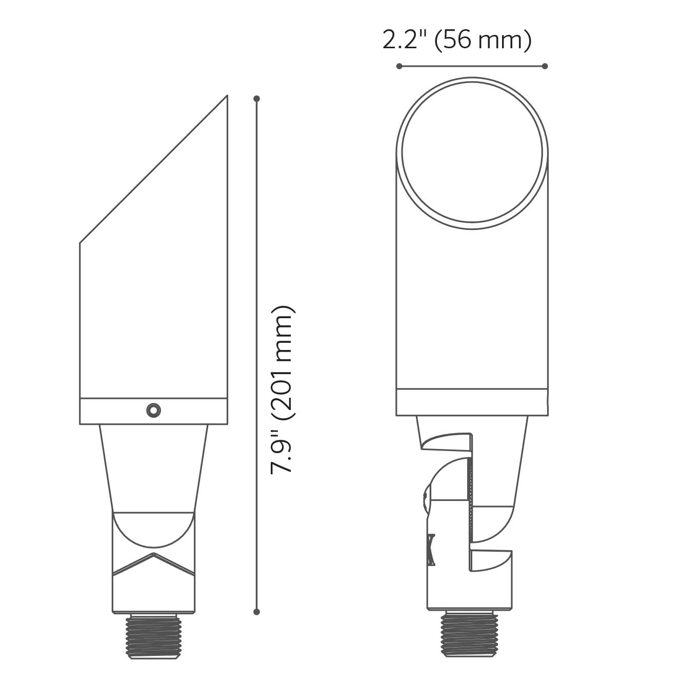 Чертеж светильника CA-51 