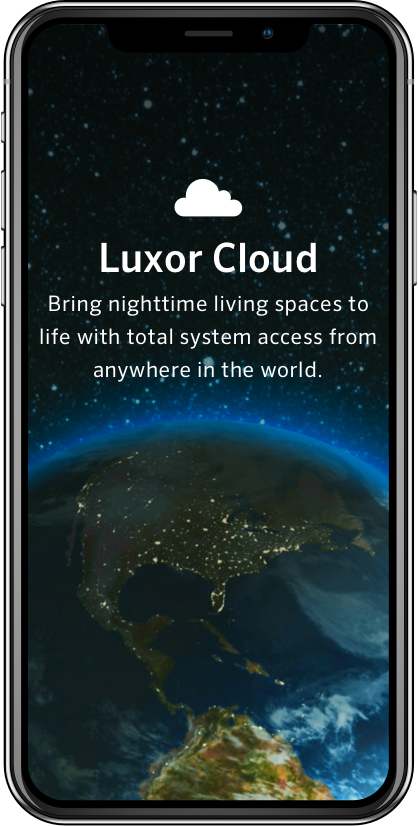 Luxor App Cloud Screen