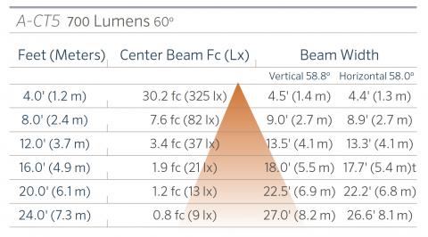 FX Luminaire A-CT5 Aluminum Up Light Line Voltage 4 a ct5 700 60