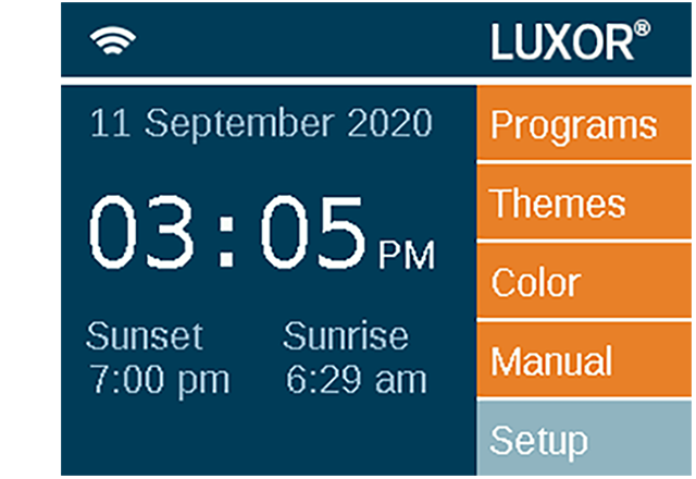 Image of LuxorDirect website